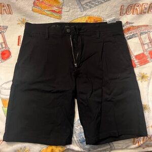 Men's Black Hybrid Shorts